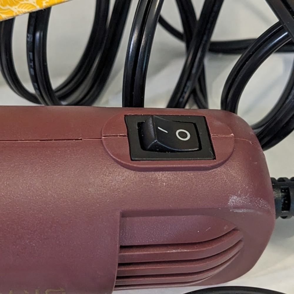 Marvy Uchida Embossing Heat Tool Model 2000II Purple Crafting Tool w/ Box Works - Picture 4 of 10